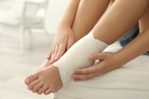 Levels of Sprained Ankles